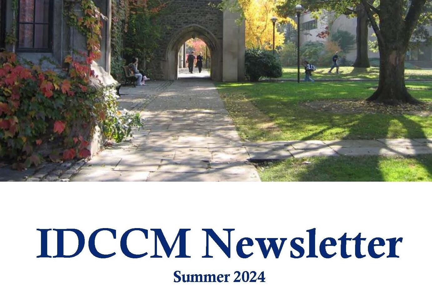 IDCCM  Newsletter - Summer 2024